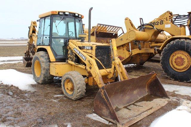 1994 JOHN DEERE 310D TRACTOR LOADER/BACKHOE,