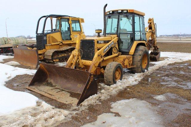 1994 JOHN DEERE 310D TRACTOR LOADER/BACKHOE,