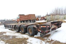 *** 1979 ARTIC 9' X 40' 45 TON LOW BOY TRAILER,