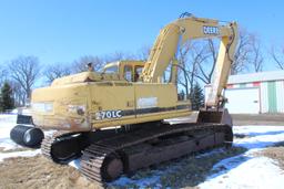 1997 JOHN DEERE 270 LC HYD EXCAVATOR, 31" TRACKS,