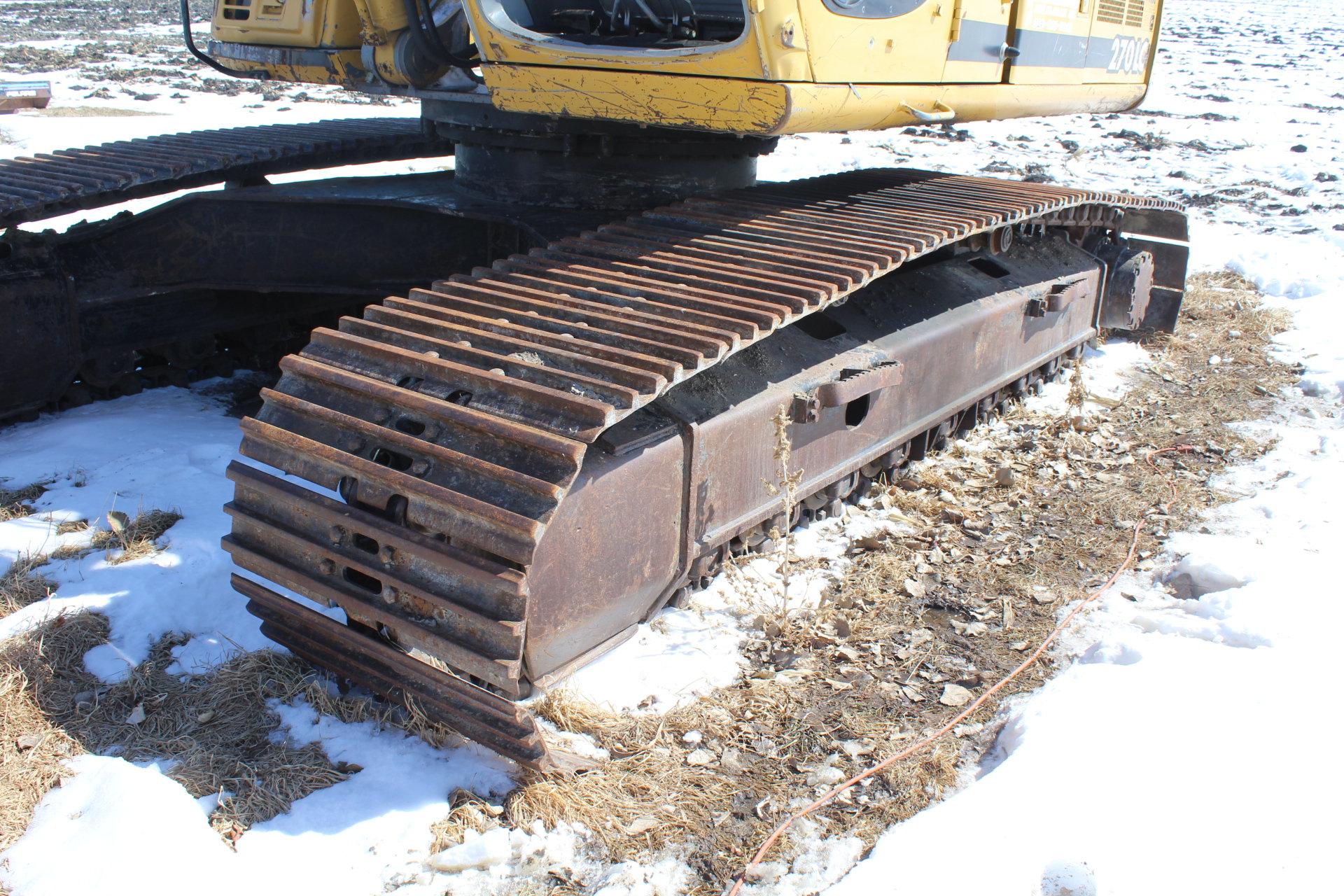 1997 JOHN DEERE 270 LC HYD EXCAVATOR, 31" TRACKS,