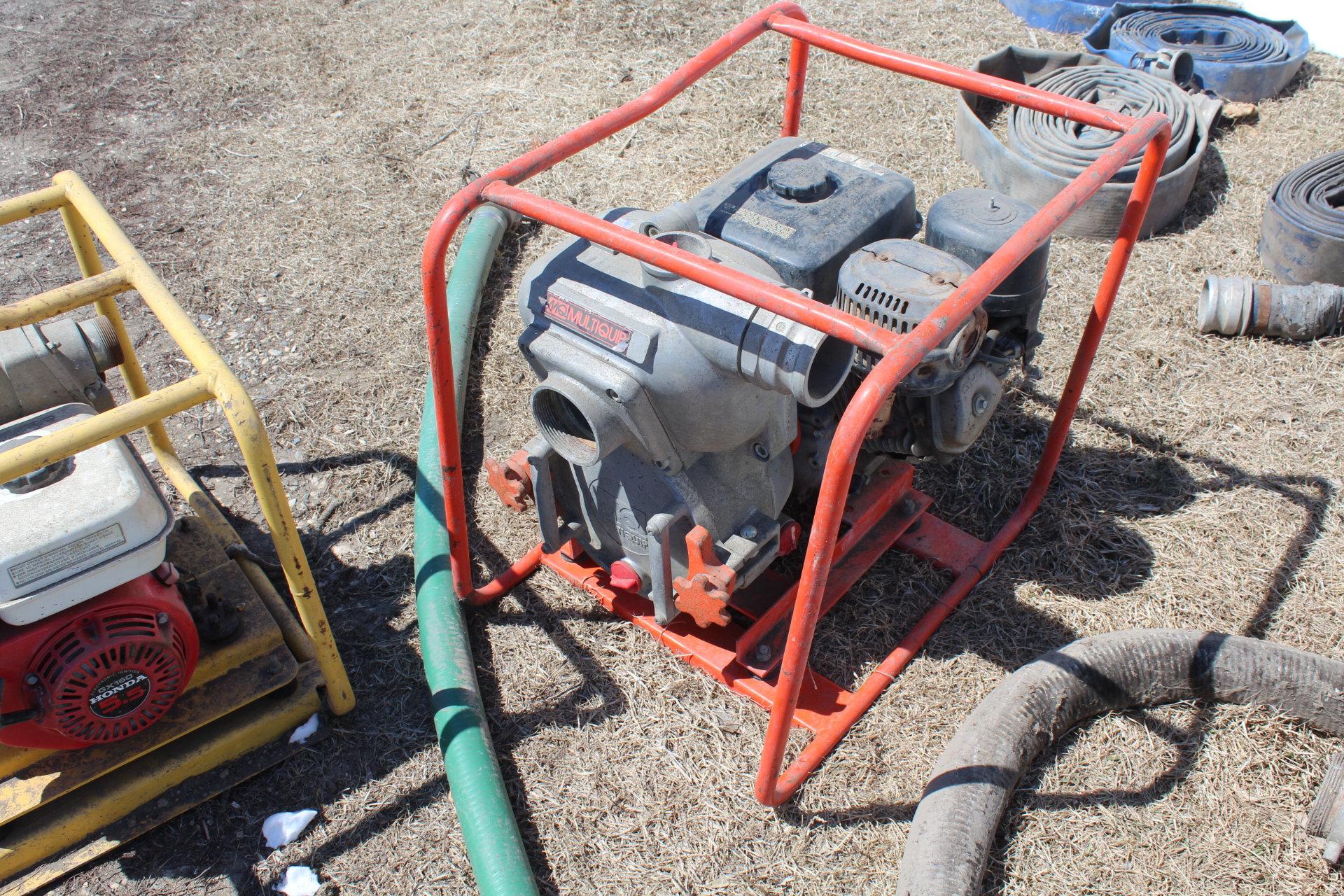 MQ CONTRACTOR PUMP, MODEL QP301TH, 3" X 3",