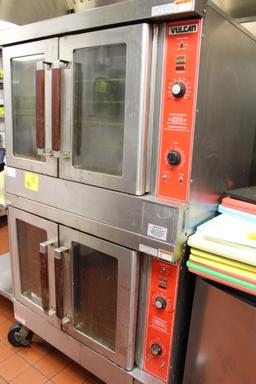 VULCAN 2 TIER NATURAL GAS COMMERCIAL OVEN
