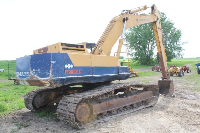 KOMATSU PC 400 LC HYDRAULIC EXCAVATOR,