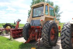 CASE 1070 TRACTOR, 4 / 3 POWERSHIFT, DUAL HYDS,