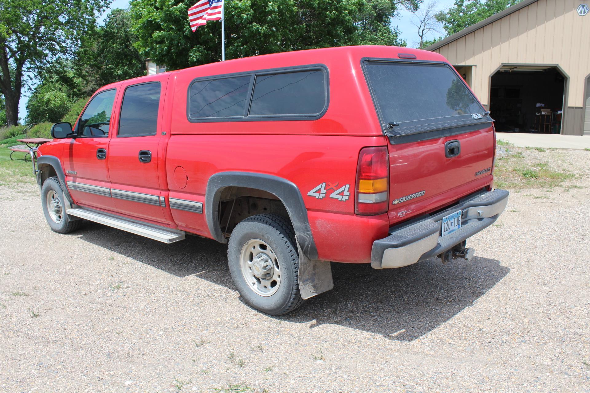 *** 2002 CHEVY 2500 HD LT, 4-DOOR,