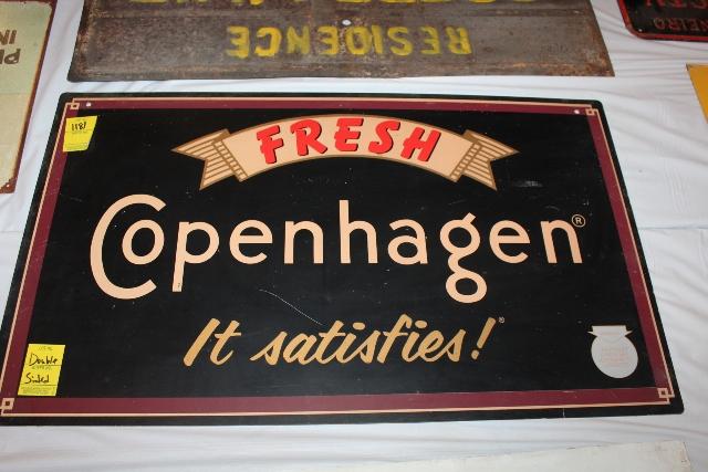 Fresh Copenhagen sign, double