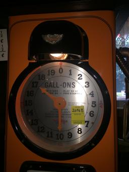 Harley Davidson display Wayne gas pump,