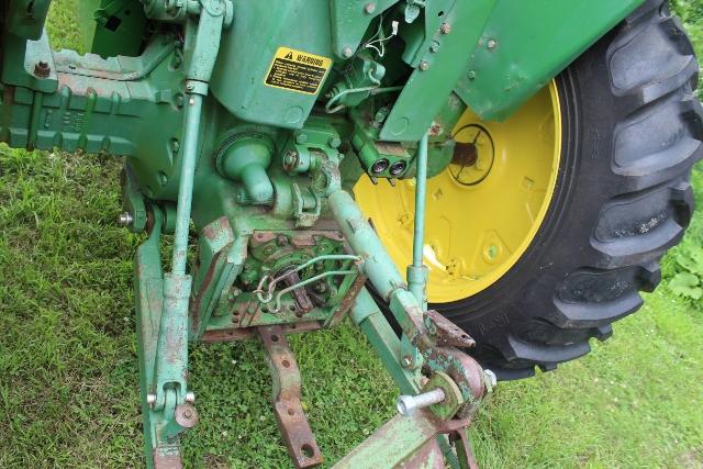 1965 JOHN DEERE 3020 DSL, WF, SYNCRO, 3PT, PTO