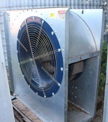 NEW 30 HP 3 PHASE CENTRIFUGAL FANS WITH CONTROLS