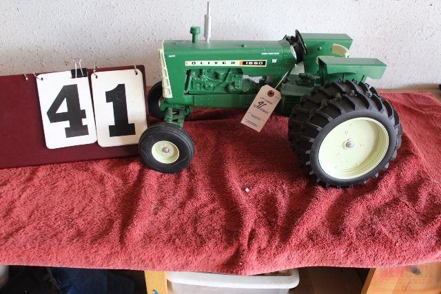 1/8 Oliver 1850 diesel, signed by