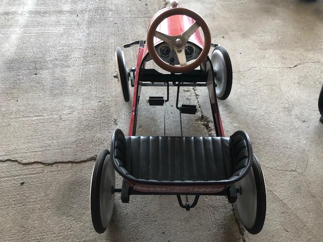 RED 4 WHEEL PEDAL CAR