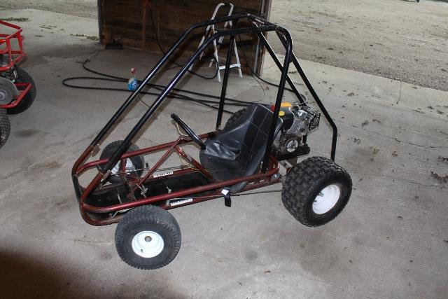 FUN-KARTS GO CART, ROLL CAGE, 6.5 TECUMSEH ENGINE