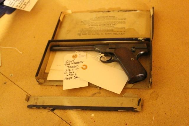 COLT "THE WOODSMEN" TARGET 22 L.R. IN BOX,