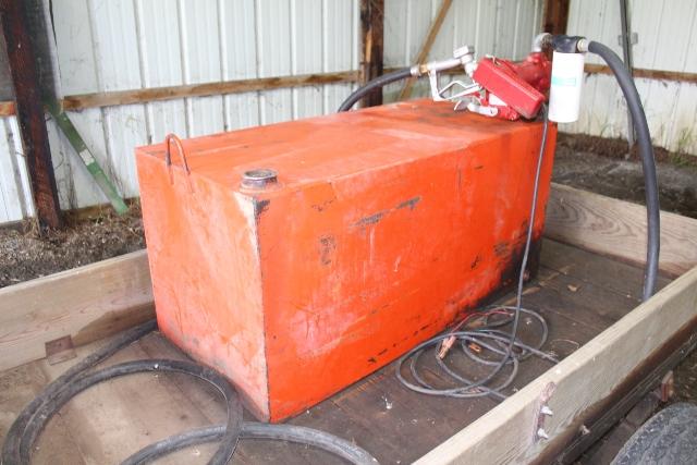 100 GALLON SQUARE PICKUP FUEL TANK,