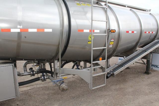 ***2014 POLAR STAINLESS STEEL 42' TANKER TRAILER,