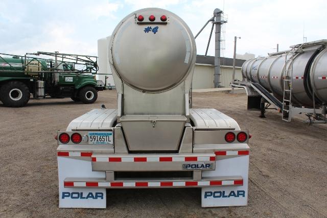 ***2014 POLAR STAINLESS STEEL 42' TANKER TRAILER,