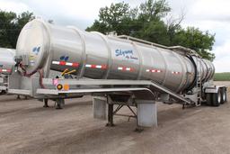 ***2014 POLAR STAINLESS STEEL 42' TANKER TRAILER,