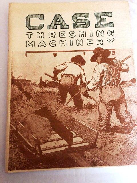 EARLY 1900'S CASE THRESHING MACHINERY LITERATURE