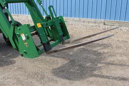 JOHN DEERE 48” PALLET FORKS, FITS 640 LOADER