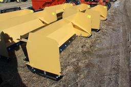 93" SNOW PUSHER, SKIDLOADER QUICK TACH,