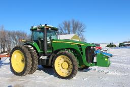 2007 JOHN DEERE 8430 MFWD TRACTOR, 16/4 PS,