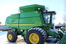 2011 JOHN DEERE 9870 STS BULLET ROTOR PRWD COMBINE