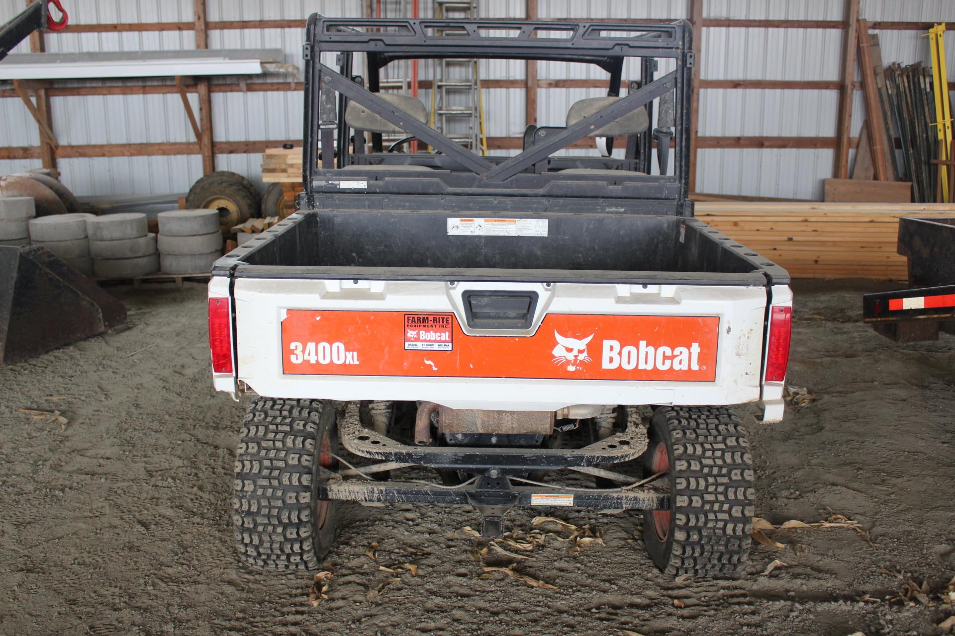 2016 BOBCAT 3400XL UT CAR, EFI ENGINE, ROLL BAR,