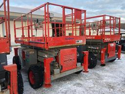 2007 SKYJACK 8831 SCISSOR LIFT, MODEL ST8831 RT,