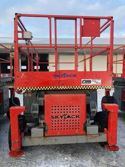 2007 SKYJACK 8831 SCISSOR LIFT, MODEL ST8831 RT,