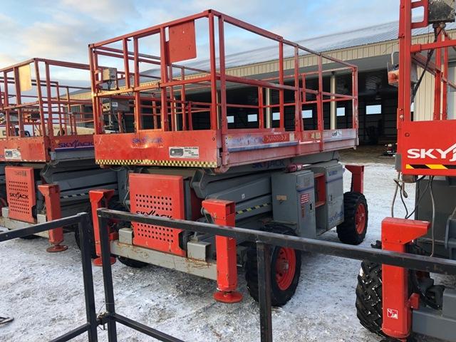 2007 SKYJACK 8831 SCISSOR LIFT, MODEL ST8831 RT,