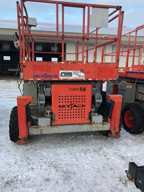 2007 SKYJACK 8831 SCISSOR LIFT, MODEL ST8831 RT,