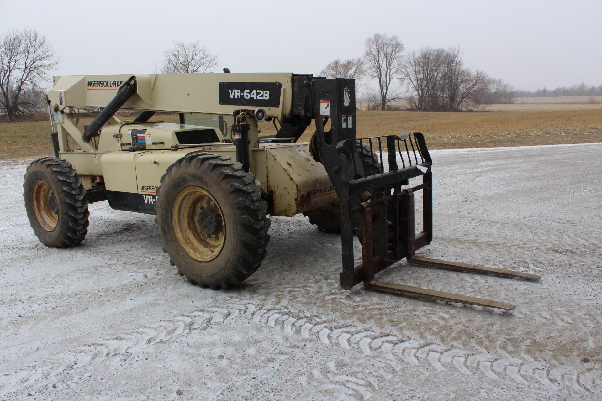 2003 INGERSOLL RAND 642B TELEHANDLER, 4 X 4,