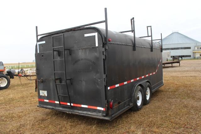 *** 1997 ALRAY 94" X 20' ENCLOSED TANDEM AXLE