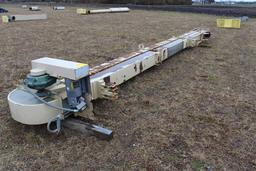 9" X 22' GRAIN LEG, 3 HP, 3 PHASE ELECTRIC MOTOR,