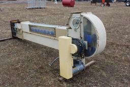 9" X 9 1/2' GRAIN LEG, 3 HP,