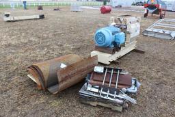 BLISS STATIONARY HAMMER MILL MODEL E1924,