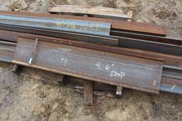 PALLET OF ANGLE IRON, TAX NO EXCEPTIONS