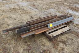 PALLET OF ANGLE IRON, TAX NO EXCEPTIONS
