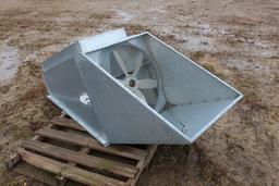 AIR LANCE 24" BIN ROOF FAN, 24" FAN & MOTOR,