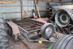 5' X 12' TANDEM AXLE TRAILER, FENDERS,