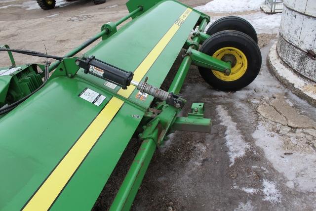 2004 JOHN DEERE 220 HIGH SPEED STALK CHOPPER,