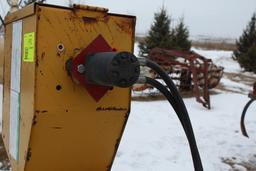 ALLOWAY 1410 AUGER WITH SWING HOPPER, HYD LIFT