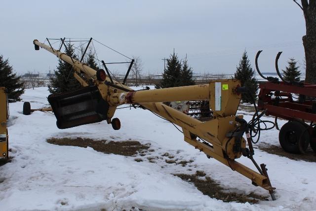 ALLOWAY 1410 AUGER WITH SWING HOPPER, HYD LIFT