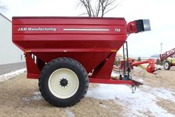 2009 J&M 750 GRAIN CART, 1 3/4" 1000 PTO,