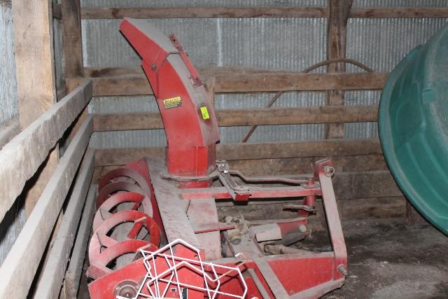 IH 80 7' SNOWBLOWER, 3PT, DOUBLE AUGER,