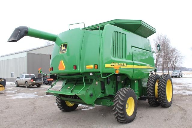 2001 JOHN DEERE 9650 STS 2WD COMBINE,