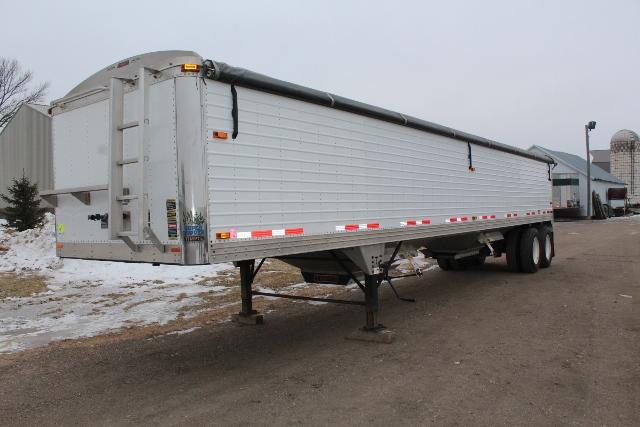 *** 2009 40' TIMPTE HOPPER TRAILER, 66" SIDES,