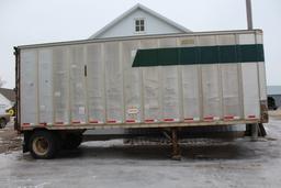 *** 1985 28' FRUEHAUF DRY VAN TRAILER,