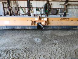 ALLOWAY 20' SHREDDER, MOUNTED,